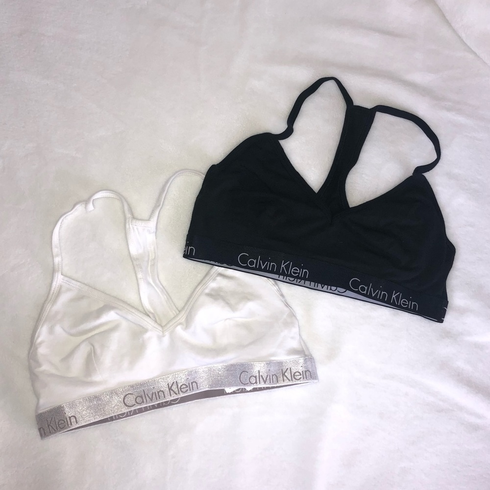 2 NWOT Calvin Klein sports bras